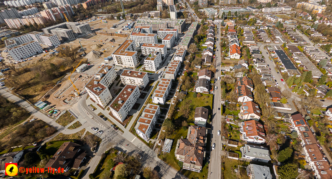 22.03.2023 - Baustele und Wohnanlage Alexisquartier